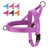 Dog Harness Vest Soft Padded Pet Training Harnesses  Adjustable For Small -Large dogs