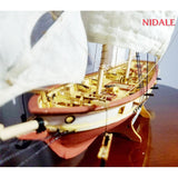 DIY Spanish Baltimore Schooner Ship model  Kit Halcon Retro cannons luxurious sailboat m