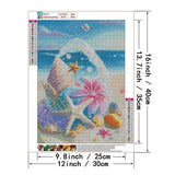 5D DIY  Full Square/ Round  Drill Diamond Painting "Starfish sea theme"