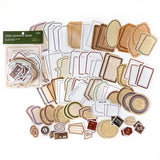 100 pcs Vintage Decorative paper Junk Journal DIY scrapbooking