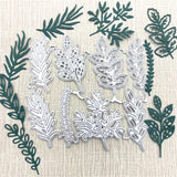 8PCS/lot Pretty leaves Metal Cutting Dies for Scrapbooking  Paper Cards