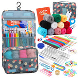 Knitting Crochet Hook Set DIY Craft Crochet Knit With Bag