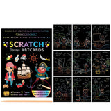 Children Scratch Art Painting Set Magic Rainbow Colors for children