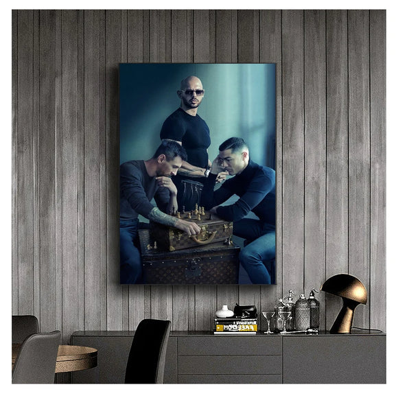 Wall Art Canvas Prints Classic Character Poster Andrew Tate