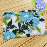 Latch hook DIY rug kit preprinted " 23 various patterns" sizes vary