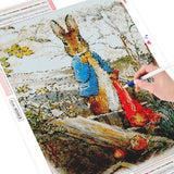 5D diamond embroidery painting full round/ square "Peter Rabbit"