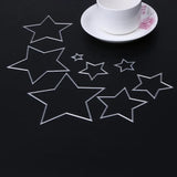 8pcs/set Basic Stars Metal Cutting Dies for Scrapbooking  Paper Cards