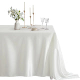 Rectangle Satin Tablecloth Wedding party Birthday Events