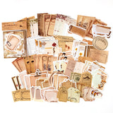 100 pcs Vintage Decorative paper Junk Journal DIY scrapbooking