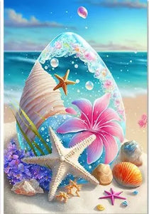 5D DIY  Full Square/ Round  Drill Diamond Painting "Starfish sea theme"