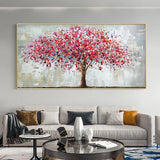 Wall Art Canvas Prints  Abstract Life Tree Living Room Decor