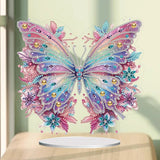 DIY Acrylic Diamond Art Painting Ornament Special Shape "Butterfly"