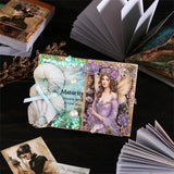 50 pcs Vintage Diy Decor Stickers Junk Journal DIY scrapbooking