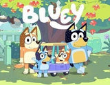 5D diamond embroidery painting full round/ square "Bluey Children's Show"