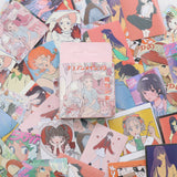 46 Sheets/Box Kawaii Cute Animation Girl Sticker  Scrapbooking Journal