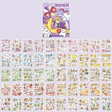 50 Sheets Colourful Dream Series stickers Scrapbooking DIY  journal