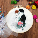 DIY Embroidery Wedding patterns Needlework for Beginner Cross Stitch kit