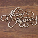 Wooden Letter Merry Christmas 6styles DIY Scrapbooking Paper Card Craft