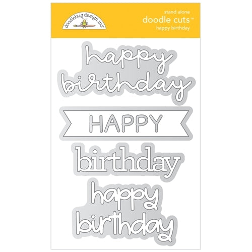 Happy birthday cooking objects- Metal Cutting Dies for DIY Scrapbooking card making