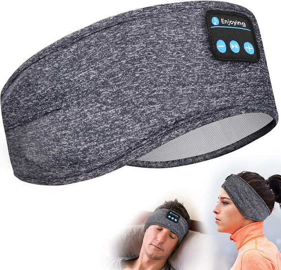 Thin Summer Sleep/Sports  Bluetooth Headphones Headband with Speakers