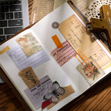 365 Sheets Memo Pad Vellum Paper Book Vintage DIY Diary Journal Scrapbooking