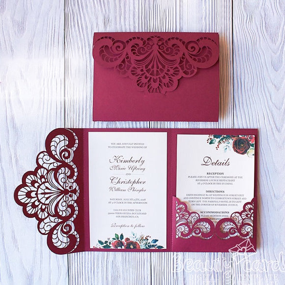 Wedding Invitation Cutting Die for DIY Craft Making Card Scrapbooking