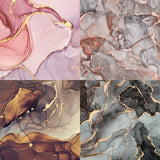 12/24 sheets 6X6" alcohol ink Scrapbook patterned paper pack "Ombre"