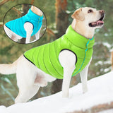Warm Winter Dog Vest Reversible  Coat 3 Layers -Waterproof Outfit for Dogs
