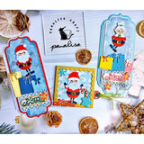 Christmas Mr & Mrs Claus -Cute Santa Metal Cutting Dies scrapbooking Card Craft