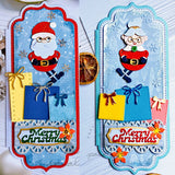 Christmas Mr & Mrs Claus -Cute Santa Metal Cutting Dies scrapbooking Card Craft