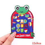 Netherland Frog Carnival Iron On Patches For Clothing