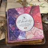 12/24 sheets 6X6" alcohol ink Scrapbook patterned paper pack "Ideality"