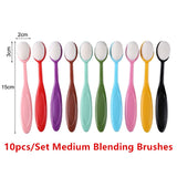 Soft Synthetic Material Blending Brushes and Caps set for DIY Scrapbooking Cards Making