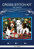 Counted unprinted cross stitch patterns - Landscapes and animals14-28CT set B