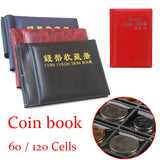 60/120 Pockets Album For Coins Collection Book