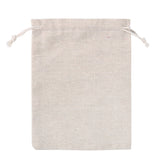 50 Pcs/Lot Linen Storage Drawstring Bags Party Christmas Package