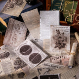 30 pcs/lot Vintage Material paper Supplies Retro Labels DIY scrapbooking junk journal