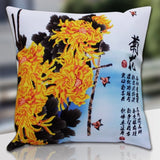 Cross stitch pillowcase kits needlework sets - printed Floral
