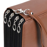 200 Holes Pencil Case PU Leather Bag Large- 4 Layers