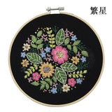 DIY Embroidery Package Patterns Kits  Beginners kits 3 options - "Flowers Patterns"