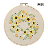 DIY Embroidery Package Patterns Kits  Beginners kits 3 options - "Flowers Patterns"
