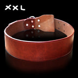 Genuine Leather Large size Dog Collars Size XS S M L XL XXL Brown Colour