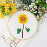 Embroidery Flower Kits Package For Beginners -Hoop option sold separately