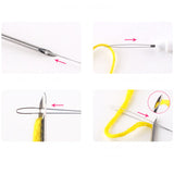 3 Needles 2 Threaders Craft Auto Tool Punch for embroidery