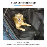 Dog Car Seat Cover 100% Waterproof Travel Mat for back seat For Small Medium Large Dogs