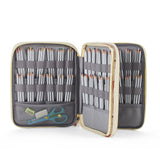 96/192 Slots Pencil Case 2 section with zipper