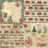 24 sheets 6"X6" Christmas paper Scrapbooking patterned paper pack