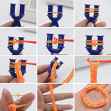 600-1500pcs+ Colourful Loom Bands Set Candy Colour Bracelet Making DIY Kit