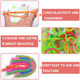 600-1500pcs+ Colourful Loom Bands Set Candy Colour Bracelet Making DIY Kit