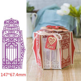 3D special shaped Boxes -  Metal Cutting Dies for DIY  Crafts